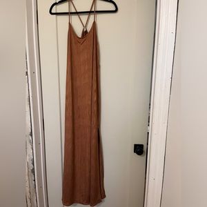 Free People Copper Maxi Dress